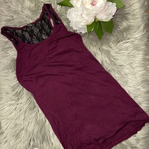 ✨ PLASTIC Burgundy Camisole